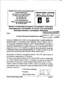 Adr 47 din 1 iulie 2013 salariu minim pe SRR