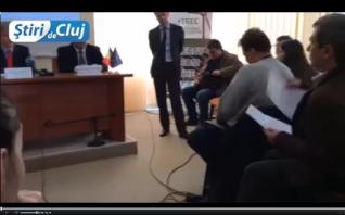 Conferinta de presa la Cluj