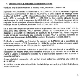 Actiunea MFP si ANAF asupra SRR 2019